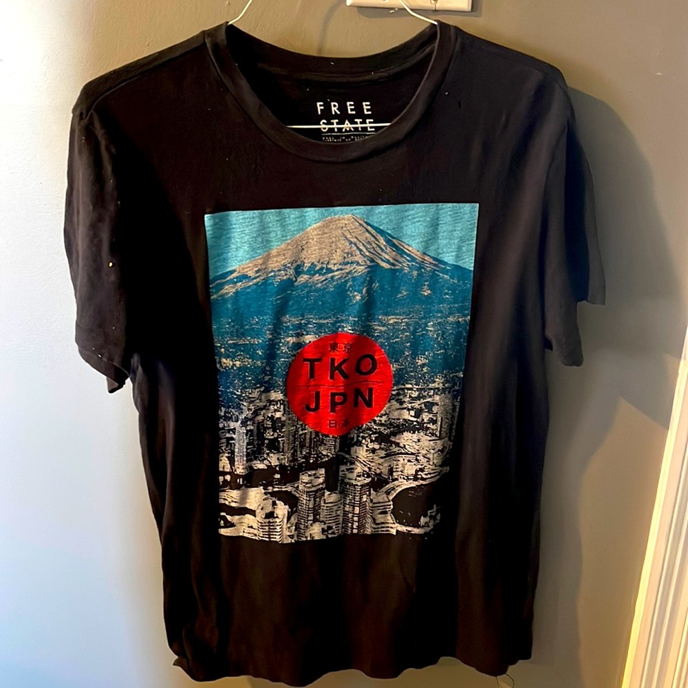 Mens Large Free State Tokyo Shirt
